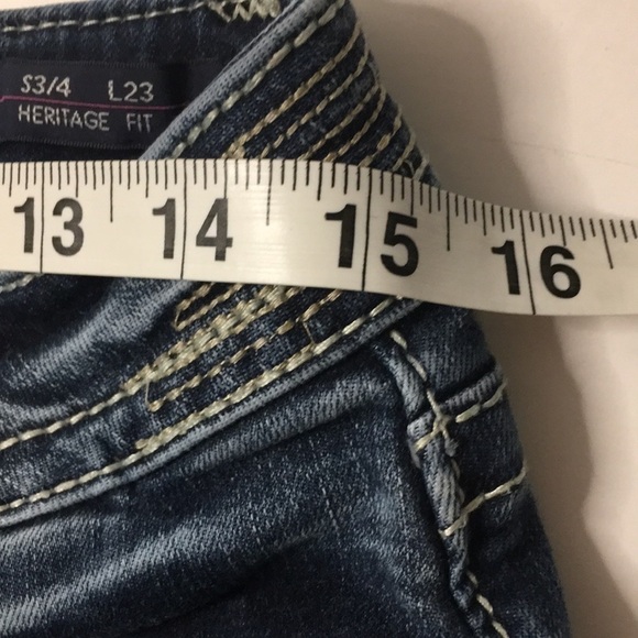 Vigoss Capri Jeans Heritage Fit S3/4 L 23 - Picture 6 of 14